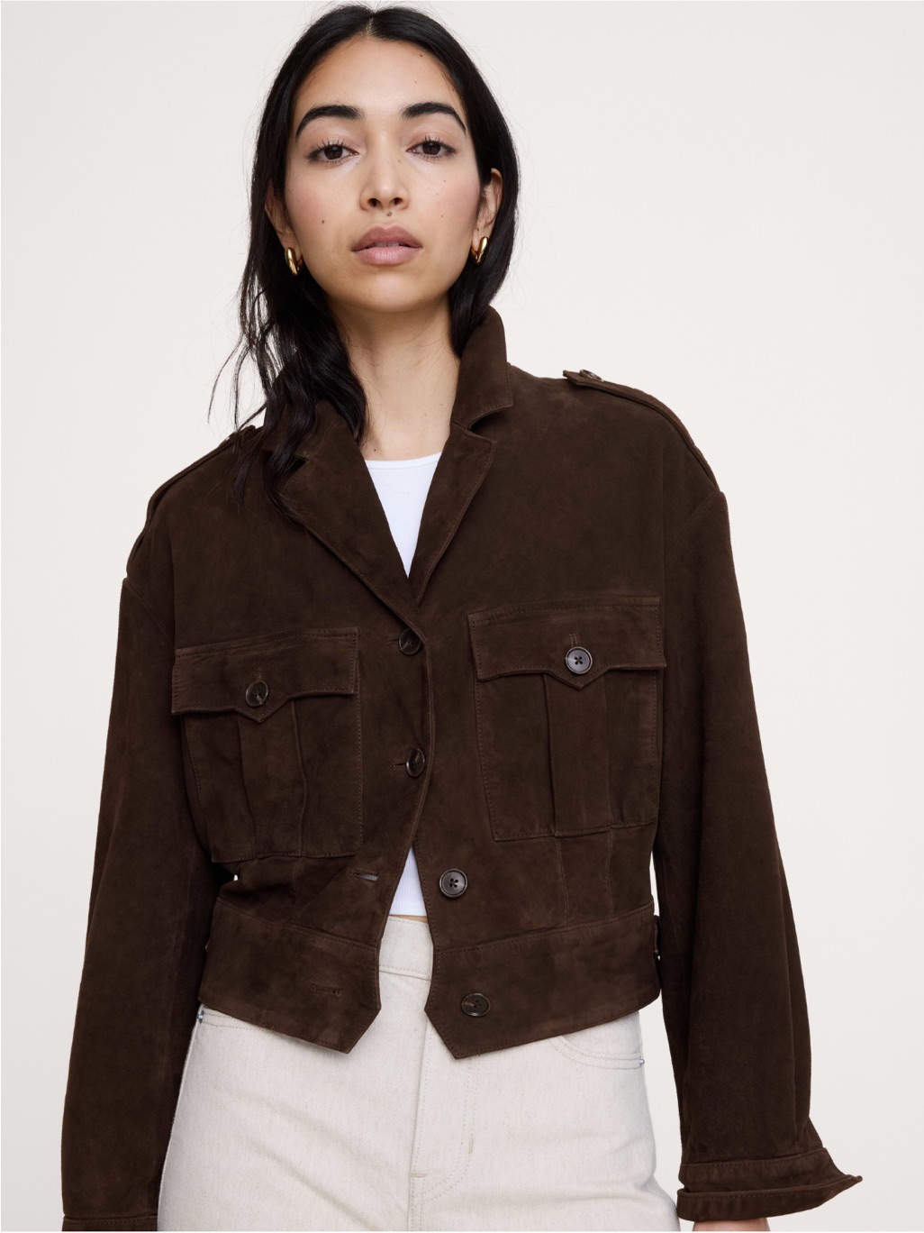 Archive Reissue Suede Double Pocket Jacket (Deep Coffee - Camera Not Picking Up)